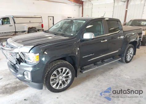 2021 GMC Canyon 4Wd Short Box Denali из США, поврежденный, VIN 1GTG6EEN8M1208528